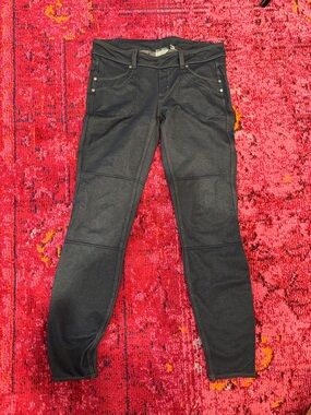 Athleta Dark Denim Leggings Size M